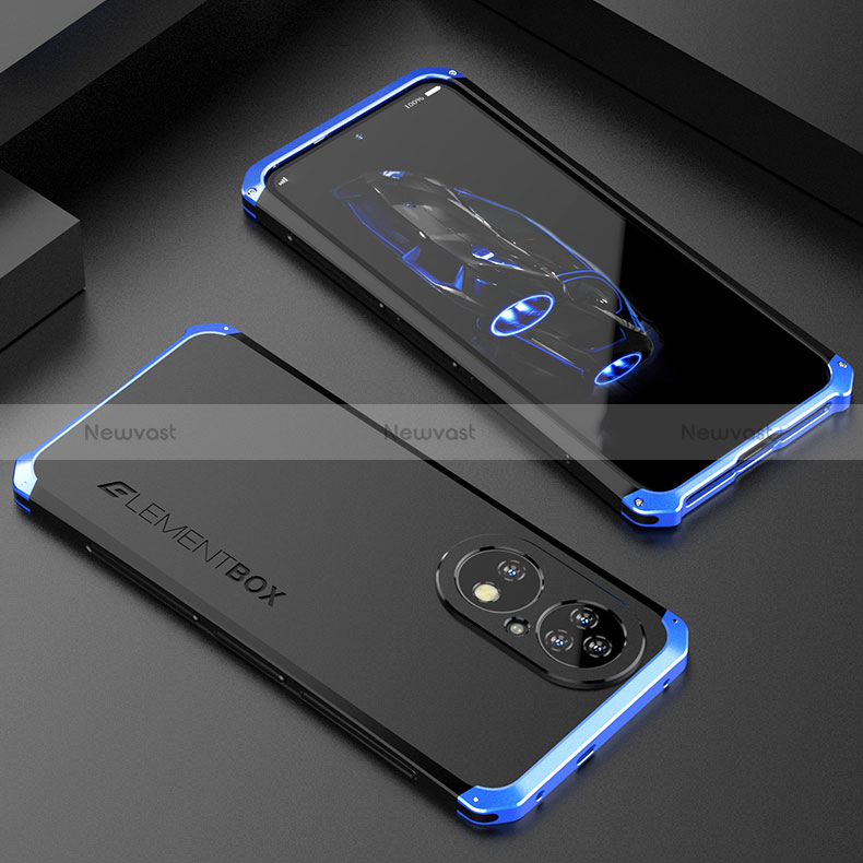 Luxury Aluminum Metal Cover Case 360 Degrees P01 for Huawei P50 Pro