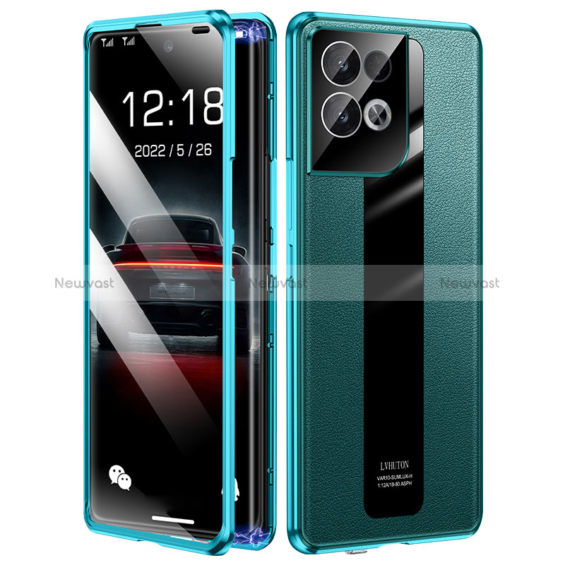 Luxury Aluminum Metal Cover Case 360 Degrees P01 for Oppo Reno9 Pro+ Plus 5G