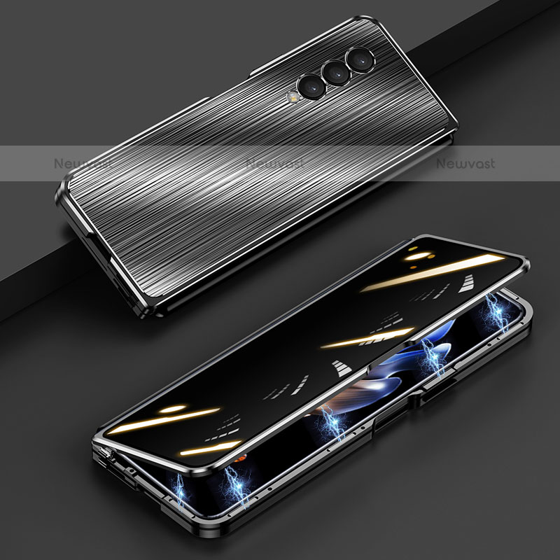 Luxury Aluminum Metal Cover Case 360 Degrees P01 for Samsung Galaxy Z Fold3 5G