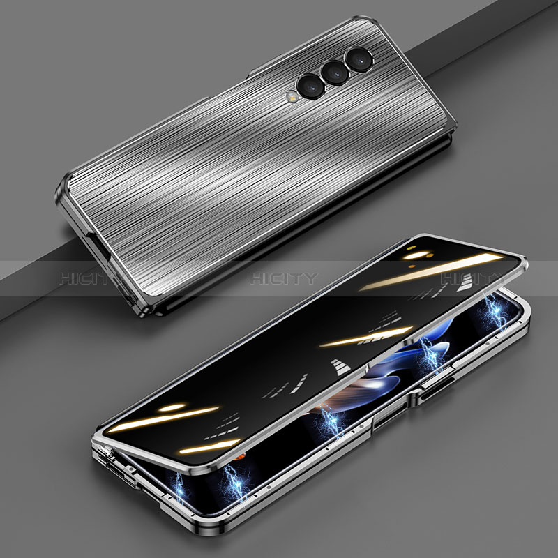 Luxury Aluminum Metal Cover Case 360 Degrees P01 for Samsung Galaxy Z Fold4 5G