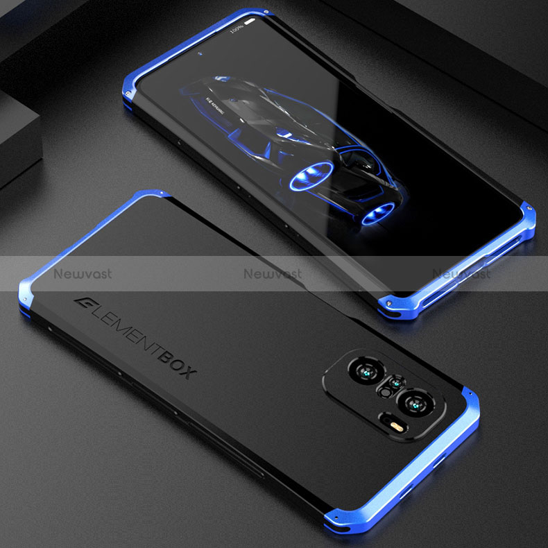 Luxury Aluminum Metal Cover Case 360 Degrees P01 for Xiaomi Redmi K40 Pro+ Plus 5G