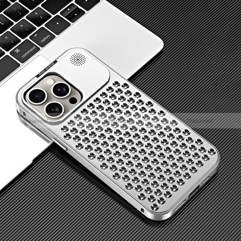 Luxury Aluminum Metal Cover Case 360 Degrees QC3 for Apple iPhone 14 Pro Max