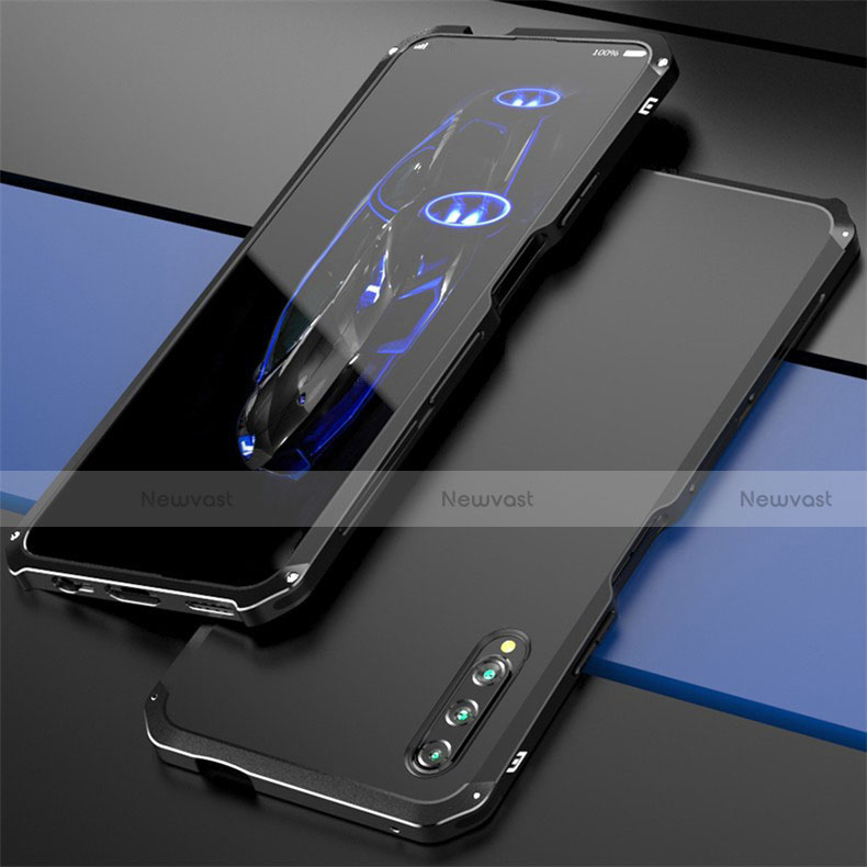 Luxury Aluminum Metal Cover Case for Huawei Honor 9X Pro Black