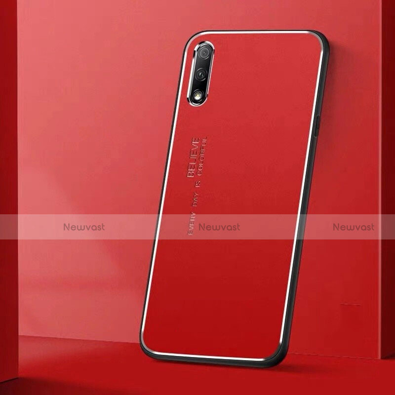 Luxury Aluminum Metal Cover Case for Huawei Honor 9X Red