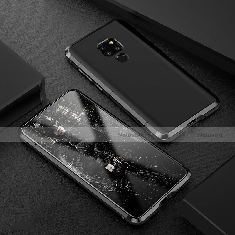 Luxury Aluminum Metal Cover Case for Huawei Mate 20 Black