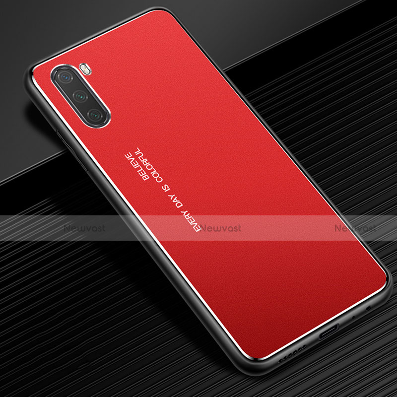 Luxury Aluminum Metal Cover Case for Huawei Mate 40 Lite 5G Red