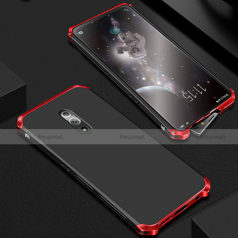 Luxury Aluminum Metal Cover Case for Oppo Reno 10X Zoom Red