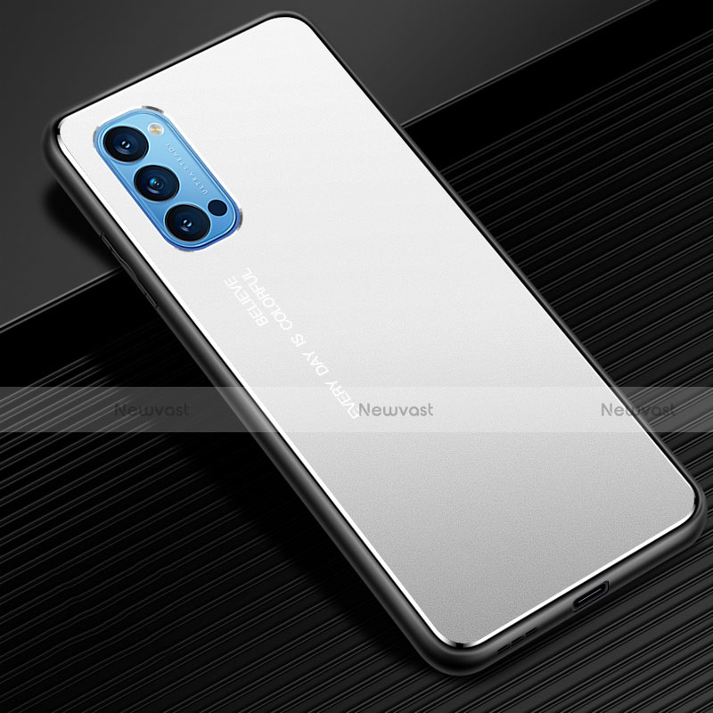 Luxury Aluminum Metal Cover Case for Oppo Reno4 5G