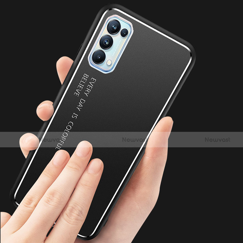 Luxury Aluminum Metal Cover Case for Oppo Reno5 5G