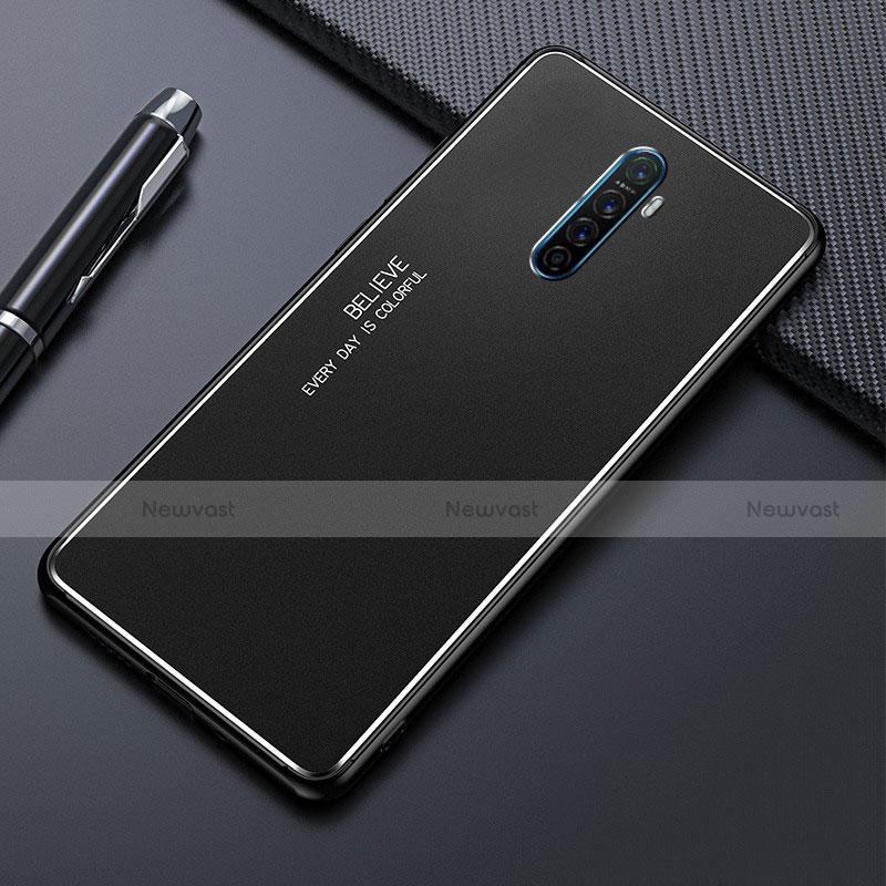 Luxury Aluminum Metal Cover Case for Realme X2 Pro Black