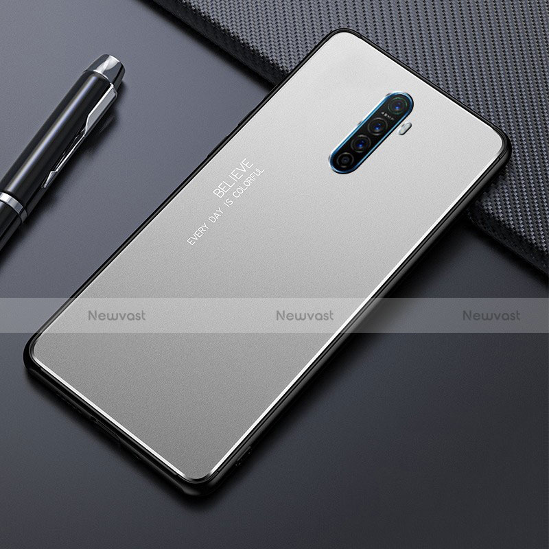 Luxury Aluminum Metal Cover Case for Realme X2 Pro Silver