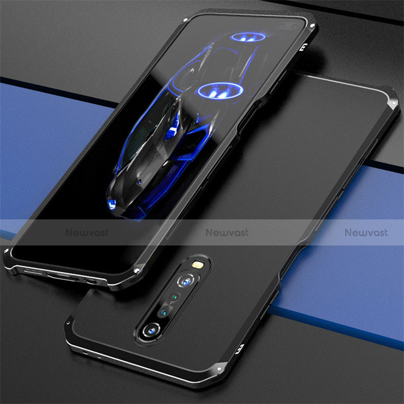 Luxury Aluminum Metal Cover Case for Xiaomi Poco X2 Black