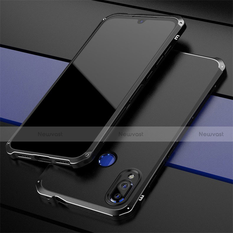 Luxury Aluminum Metal Cover Case for Xiaomi Redmi Note 7 Black