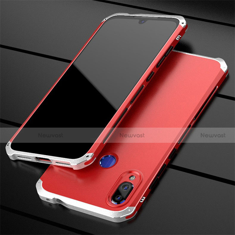 Luxury Aluminum Metal Cover Case for Xiaomi Redmi Note 7 Red