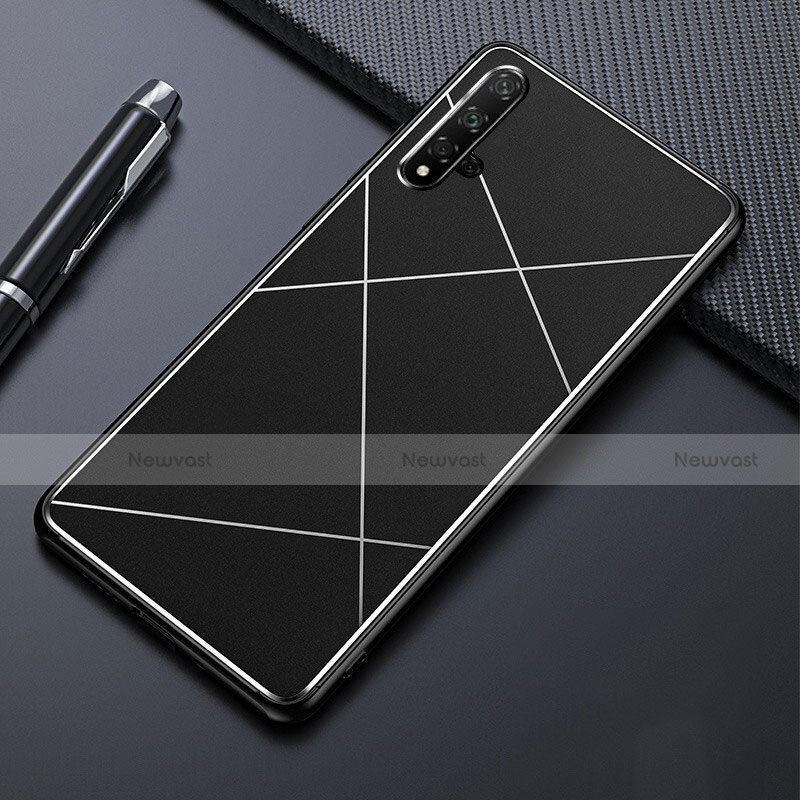 Luxury Aluminum Metal Cover Case M01 for Huawei Nova 5 Black