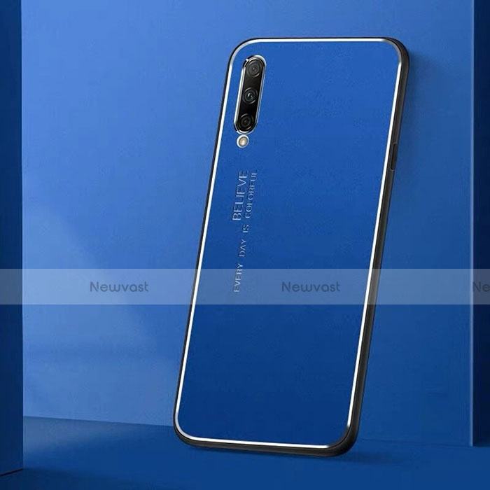 Luxury Aluminum Metal Cover Case M01 for Huawei P Smart Pro (2019) Blue