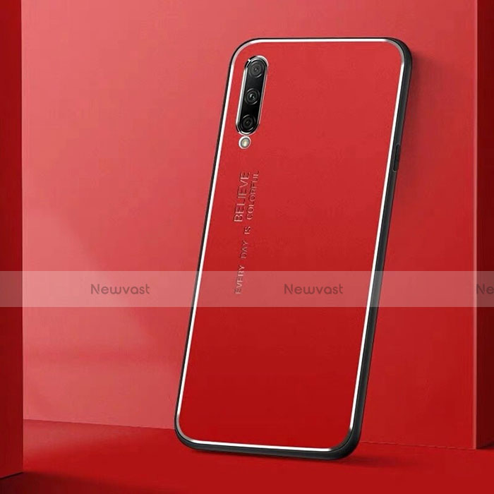 Luxury Aluminum Metal Cover Case M01 for Huawei P Smart Pro (2019) Red