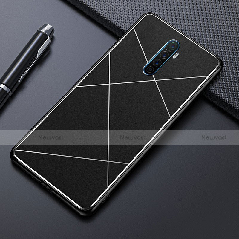 Luxury Aluminum Metal Cover Case M01 for Oppo Reno Ace Black