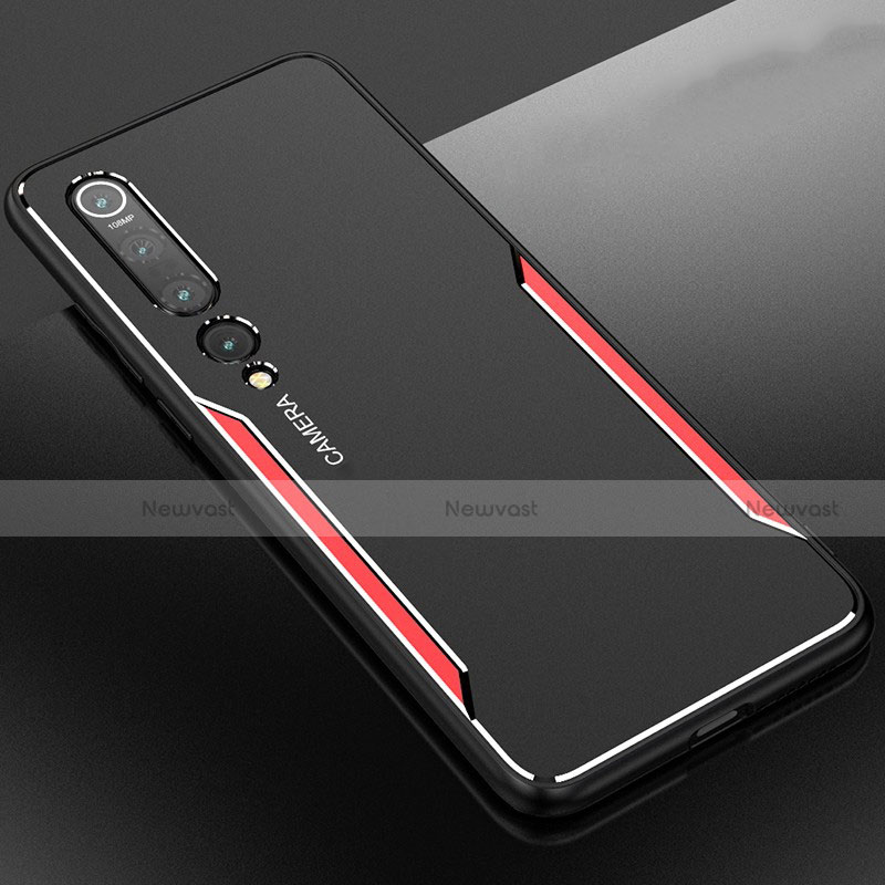 Luxury Aluminum Metal Cover Case M01 for Xiaomi Mi 10 Pro Red