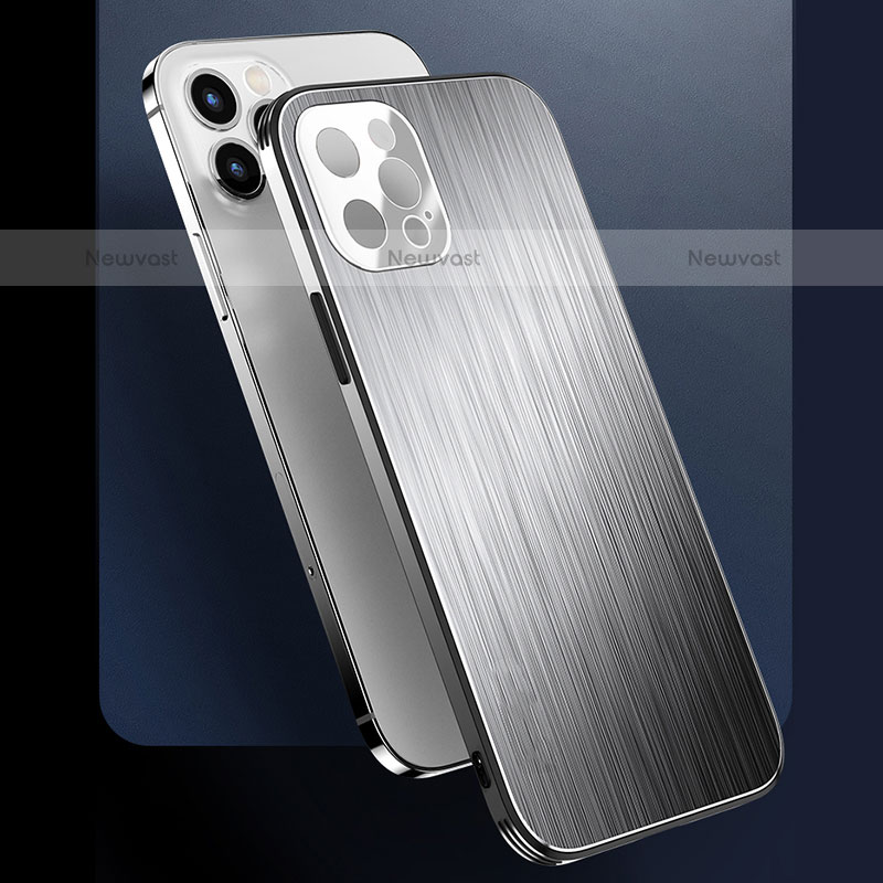 Luxury Aluminum Metal Cover Case M02 for Apple iPhone 15 Pro