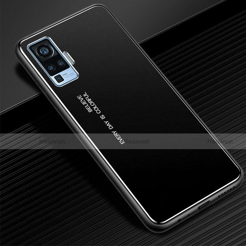 Luxury Aluminum Metal Cover Case M03 for Vivo X51 5G Black