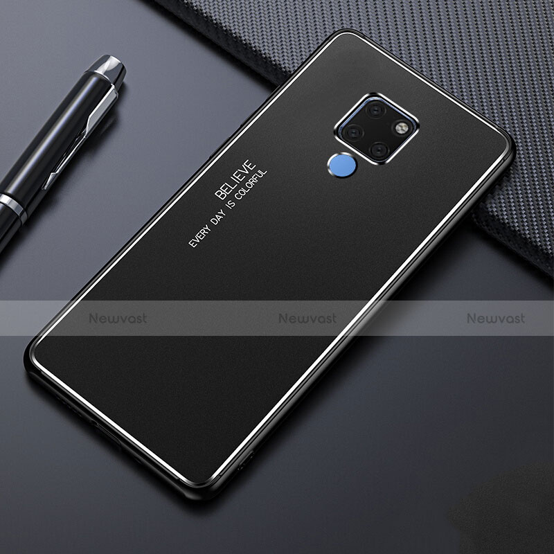 Luxury Aluminum Metal Cover Case T01 for Huawei Mate 20 Black