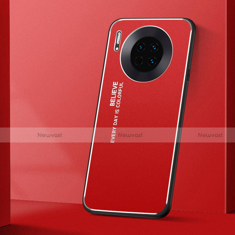 Luxury Aluminum Metal Cover Case T01 for Huawei Mate 30 5G Red