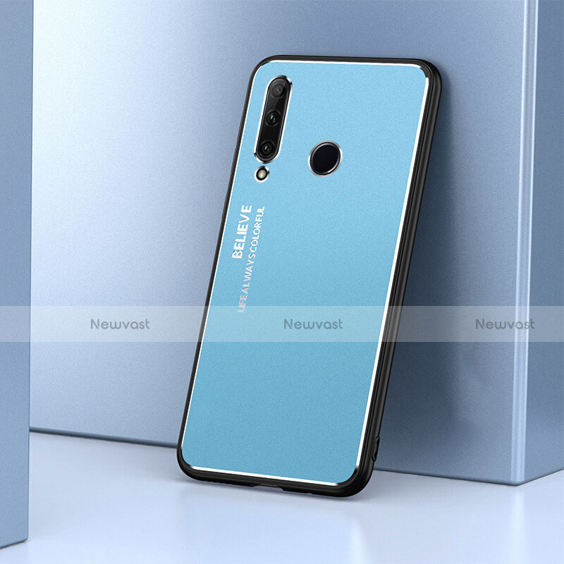 Luxury Aluminum Metal Cover Case T01 for Huawei P Smart+ Plus (2019) Sky Blue