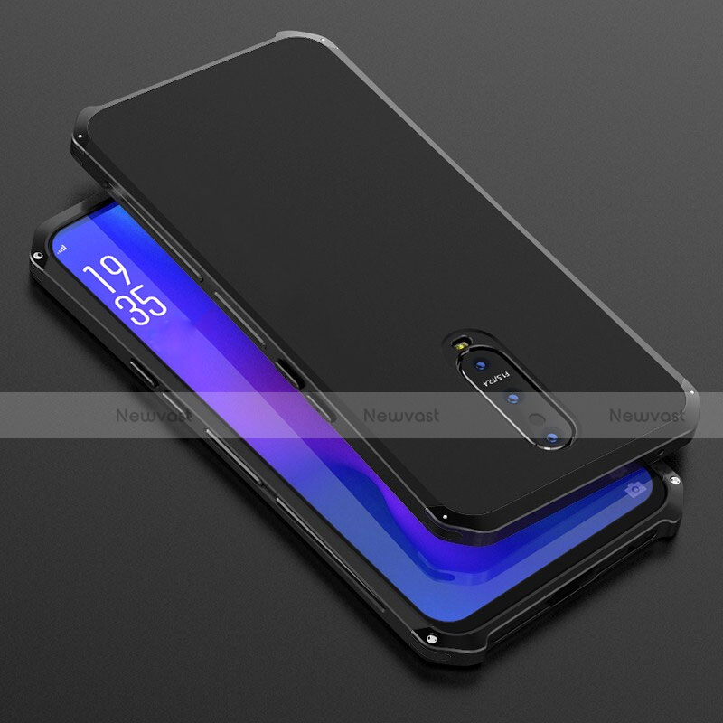 Luxury Aluminum Metal Cover Case T01 for Oppo R17 Pro Black