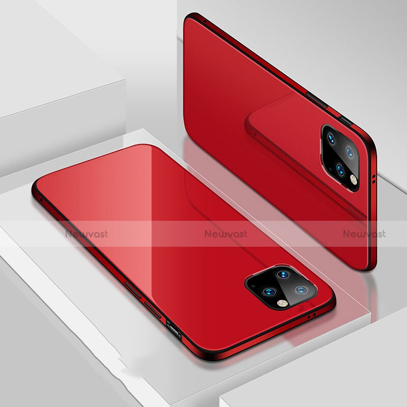 Luxury Aluminum Metal Cover Case T02 for Apple iPhone 11 Pro Max Red