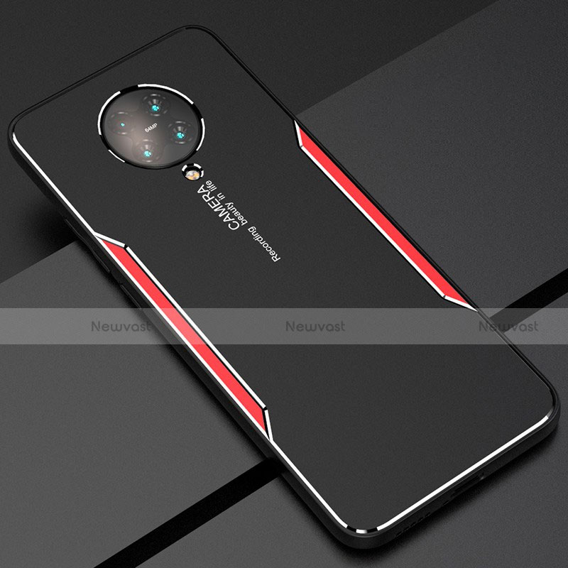 Luxury Aluminum Metal Cover Case T02 for Xiaomi Poco F2 Pro Red