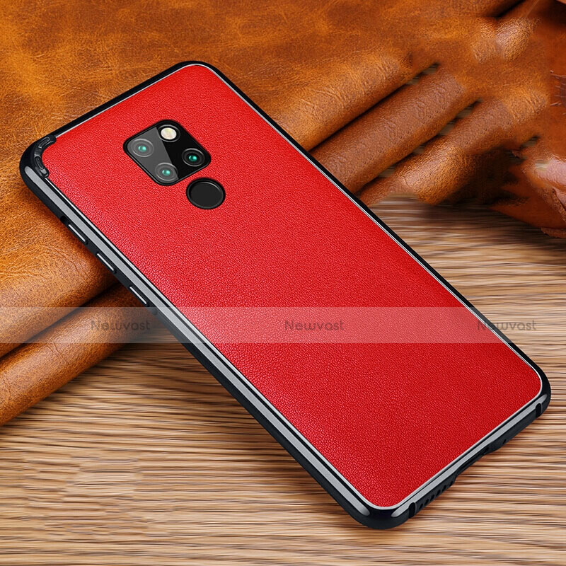 Luxury Aluminum Metal Cover Case T03 for Huawei Mate 20 Red