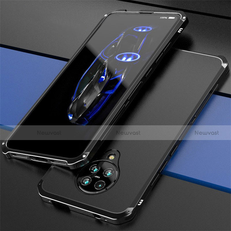 Luxury Aluminum Metal Cover Case T03 for Xiaomi Redmi K30 Pro Zoom Black