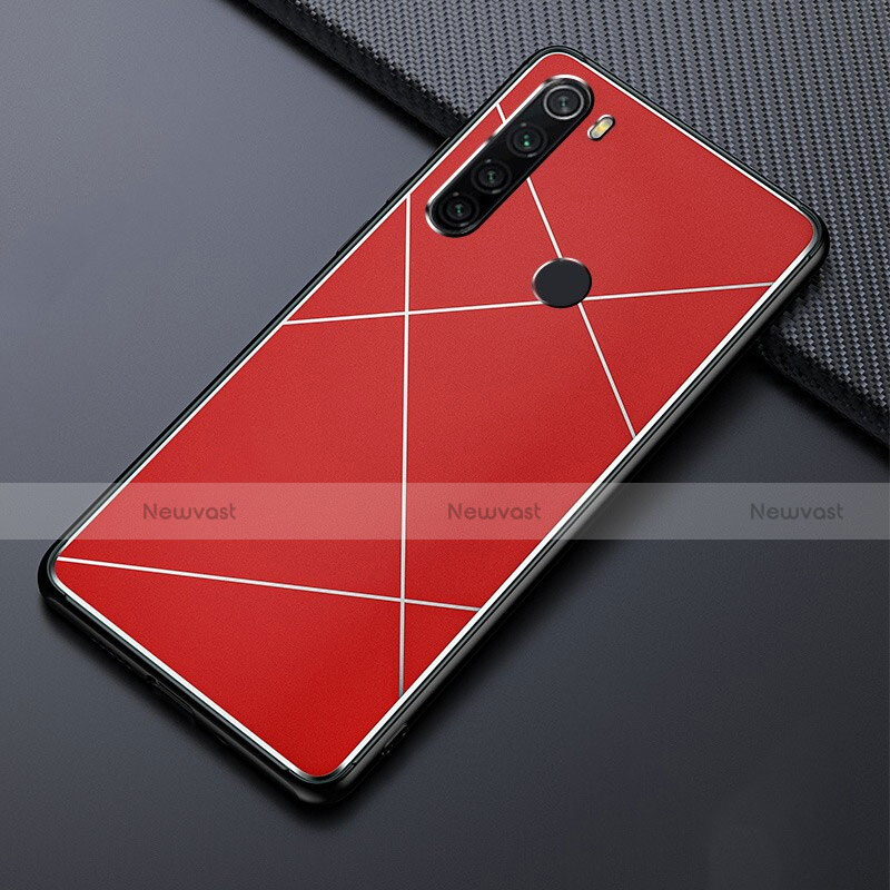 Luxury Aluminum Metal Cover Case T03 for Xiaomi Redmi Note 8T Red