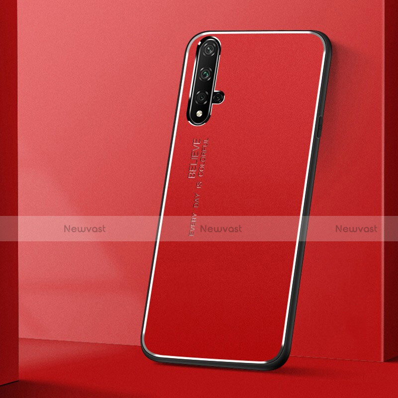 Luxury Aluminum Metal Cover Case T04 for Huawei Honor 20 Red