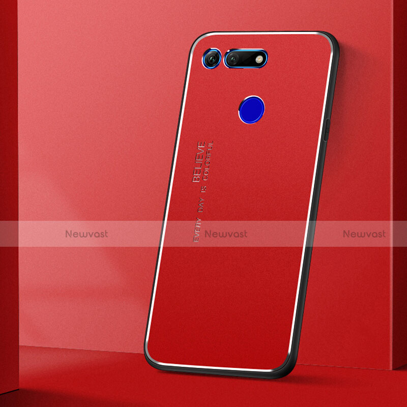 Luxury Aluminum Metal Cover Case T04 for Huawei Honor V20 Red