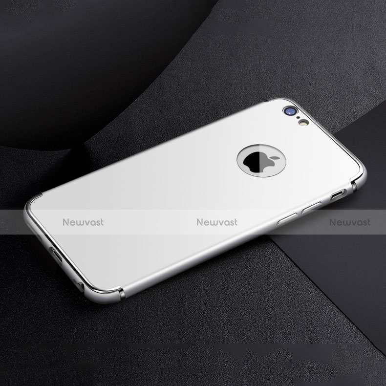 Luxury Aluminum Metal Cover for Apple iPhone 6 Plus Silver