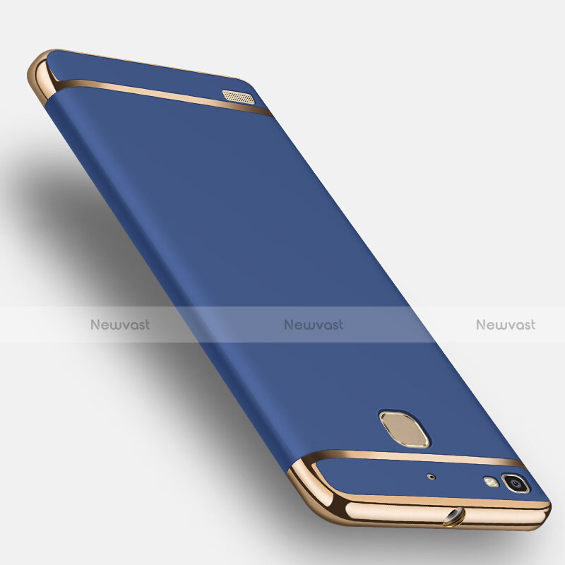 Luxury Aluminum Metal Cover for Huawei G8 Mini Blue