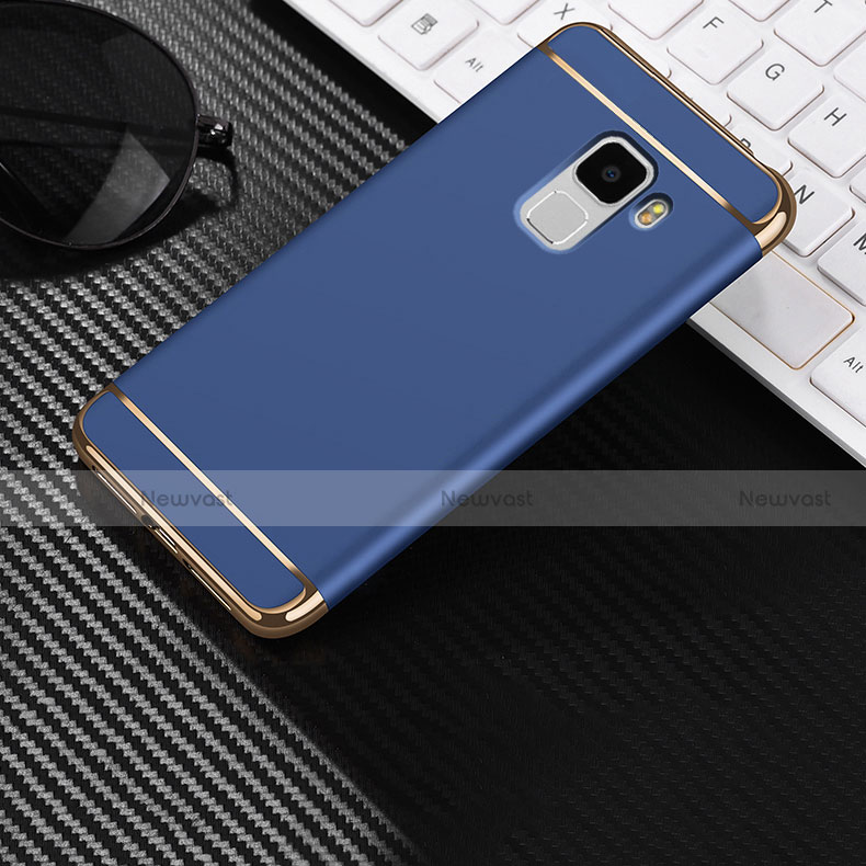 Luxury Aluminum Metal Cover for Huawei Honor 7 Dual SIM Blue