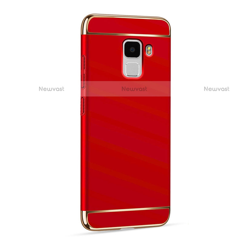 Luxury Aluminum Metal Cover for Huawei Honor 7 Red