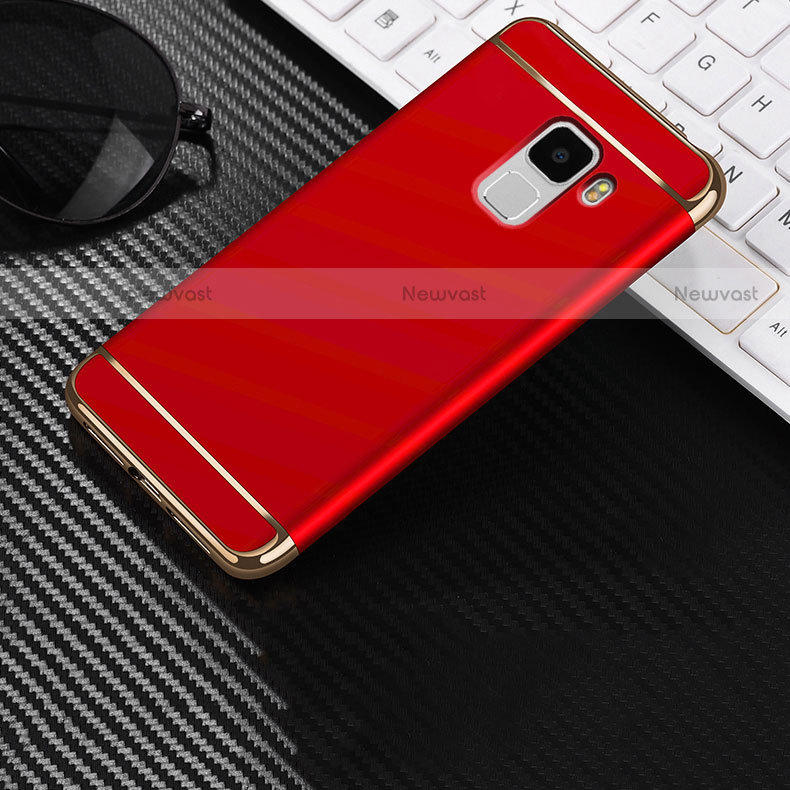 Luxury Aluminum Metal Cover for Huawei Honor 7 Red