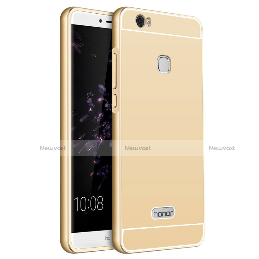 Luxury Aluminum Metal Cover for Huawei Honor Note 8 Gold