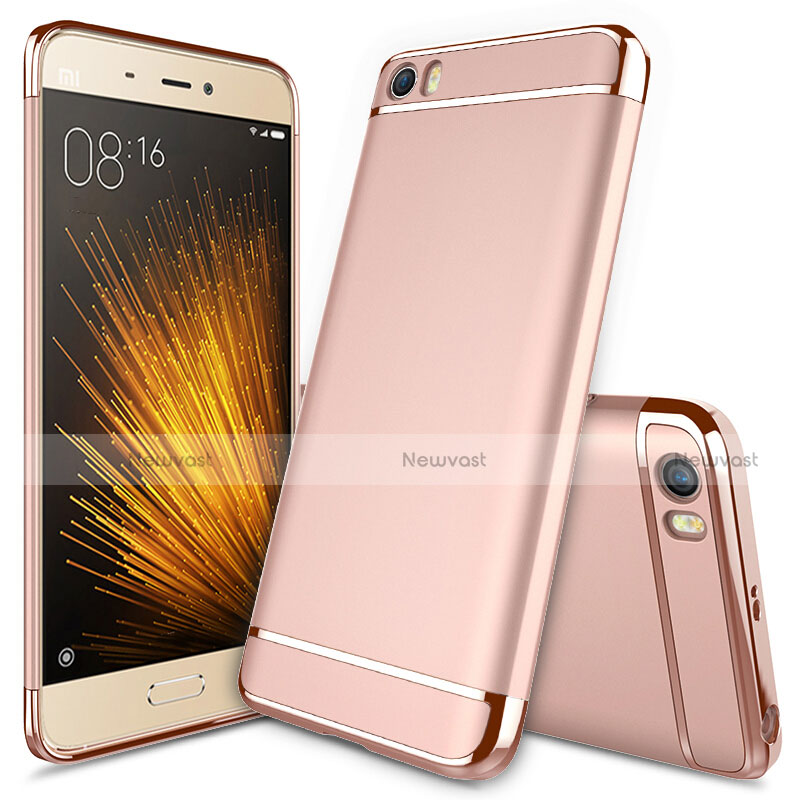 Luxury Aluminum Metal Cover for Xiaomi Mi 5 Rose Gold