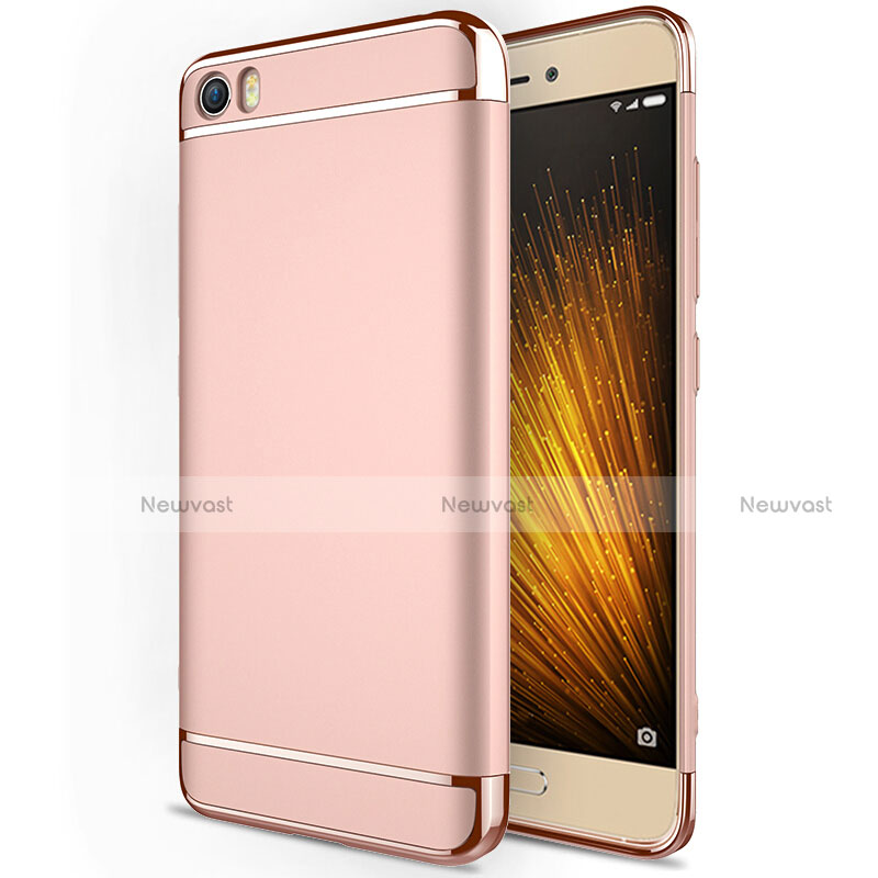 Luxury Aluminum Metal Cover for Xiaomi Mi 5 Rose Gold