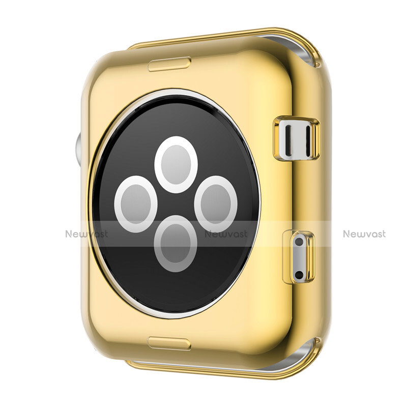 Luxury Aluminum Metal Frame Case A01 for Apple iWatch 2 38mm Gold