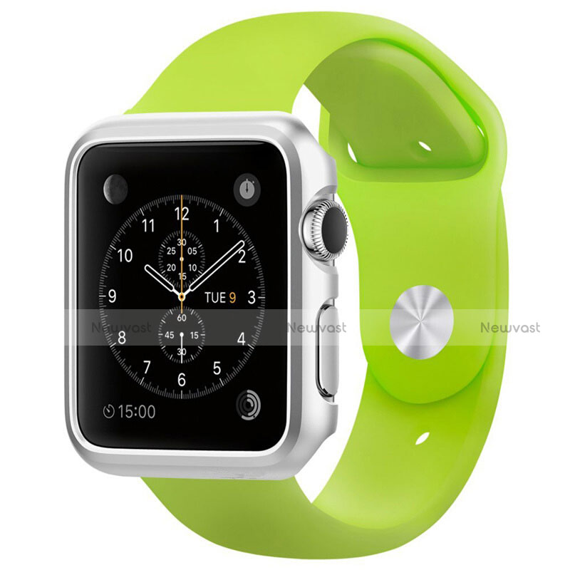 Luxury Aluminum Metal Frame Cover C01 for Apple iWatch 2 38mm Silver