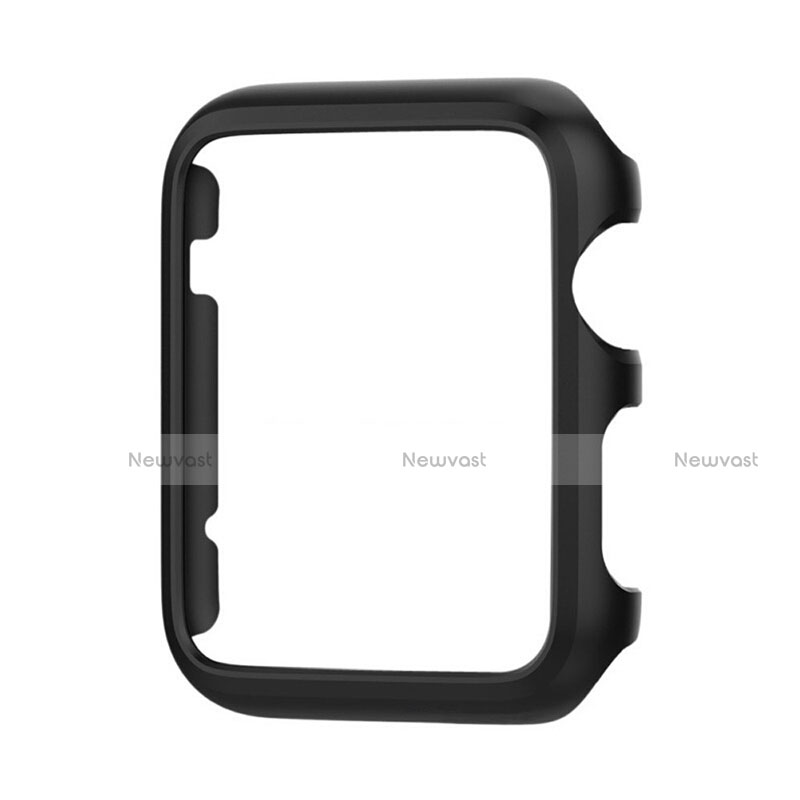 Luxury Aluminum Metal Frame Cover C01 for Apple iWatch 3 42mm Black