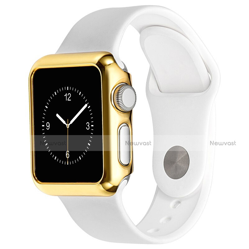 Luxury Aluminum Metal Frame Cover C03 for Apple iWatch 2 38mm Gold