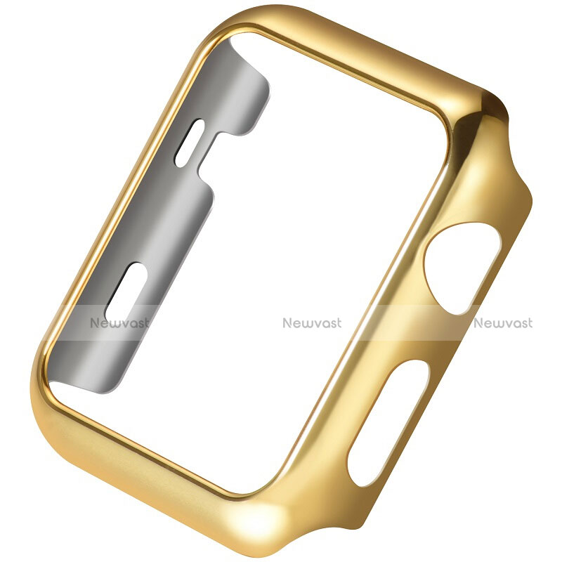 Luxury Aluminum Metal Frame Cover C03 for Apple iWatch 2 42mm Gold