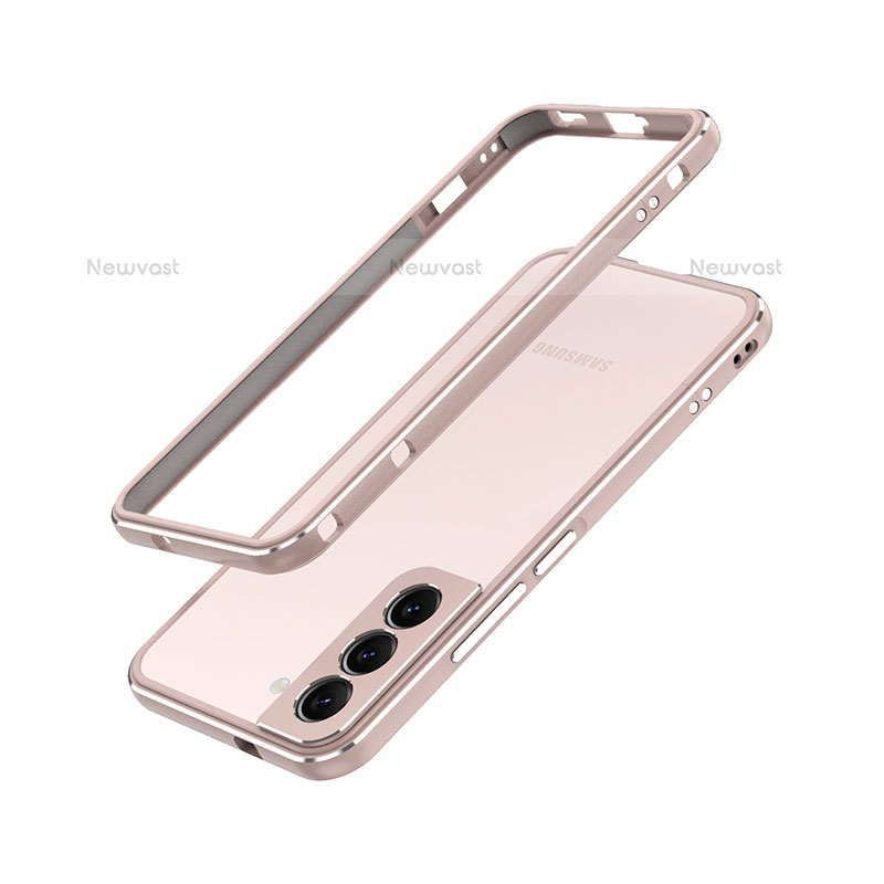 Luxury Aluminum Metal Frame Cover Case A01 for Samsung Galaxy S21 FE 5G